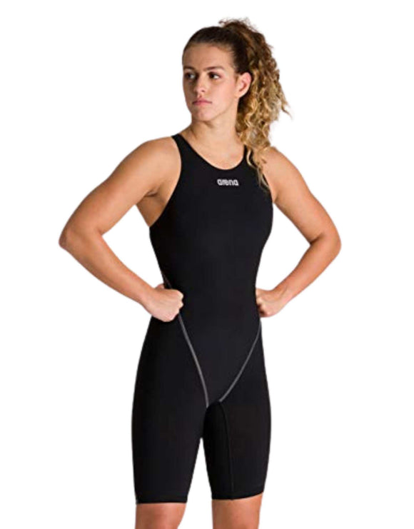 Arena - Womens Powerskin ST 2 - Black - Front//Side