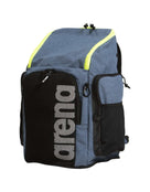 Arena - Team 45L Backpack - Product Only Front/Side - Blue