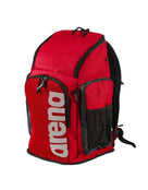 Arena - Team 45L Backpack - Product Only Side/Front - Red/Black