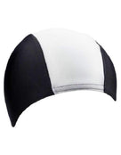 BECO 100% Polyester Fabric Swimming Cap - Black/White