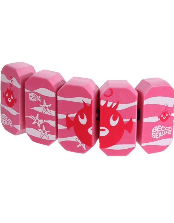 BECO - Kids Sealife Swim Belt - Pink - Front - Product Only 