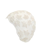 Beco Moulded Decorative Leaf Swimming Cap - Product - White