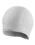 BECO Latex Bubble Swim Cap - White