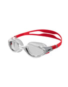 Speedo - Biofuse 2.0 Swim Goggle - Clear/Red - Product Only Front/Side Design