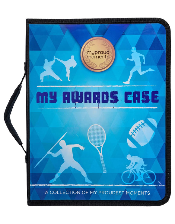 My Proud Moments - Medal Badge & Certificate Case - Front - Multi Sports