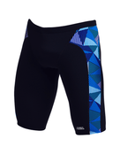 Funky Trunks - Blue Bars Swim Jammers - Product Only Front
