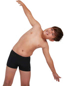 Speedo - Boys Aquashort - Black - Model Front Pose