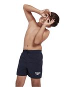 Speedo - Boys Essentials Swim Watershorts - Navy - Front Pose