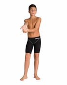 Arena - Boys Powerskin ST 2 Swim Jammer - Black - Front Full Body