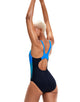 Speedo - Colourblock Splice Muscleback - Navy/Blue - Model Front