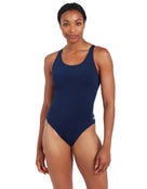 Zoggs Cottesloe Powerback Swimsuit - Navy - Model Front Pose