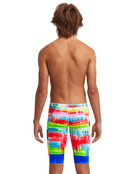 Funky Trunks - Boys Dye Hard Swim Jammer - Model Back