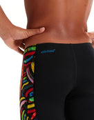 Speedo - Digital Panel Jammer - Black/Multi - Product Back Design