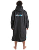 Dryrobe - Advance Long Sleeve Robe - Adult/Black/Blue - Front/Male