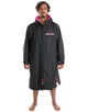 Dryrobe - Advance Long Sleeve Robe - Adult/Black/Pink - Front/Female