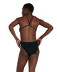 Speedo Womens ECO Endurance Plus Thinstrap Swimsuit - Front - Black