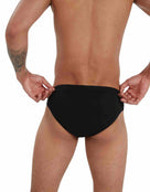 Speedo - Mens Endurance Plus 7cm Sportsbrief - Black - Back Close Up