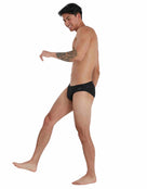 Speedo - Mens Endurance Plus 7cm Sportsbrief - Black - Side Full Body