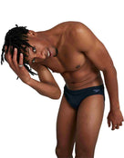 Speedo - Mens Endurance Plus 7cm Sportsbrief - Navy - Model Front Pose