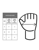Fashy Aqua Neoprene Gloves - Size Guide