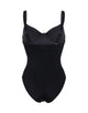 Fashy Classic Adjustable Swimsuit - Black - Front