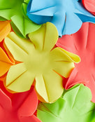 Fashy Flower Rubber Swim Cap - Multicolour - Product Close Up