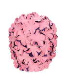 Fashy Flower Rubber Swim Cap - Pink/Purple - Product Back