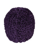 Fashy Frill Fabric Swim Cap - Purple - Product Back