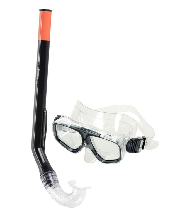 Fashy Junior Diving Snorkel Set - Black - Snorkel & Masks