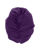 Fashy Turban Fabric Swim Cap - Purple - Product Back