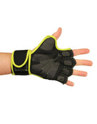 Fitness Mad Power Lift Gloves in Black - Hand Palm