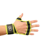 Fitness Mad Power Lift Gloves in Black - Back of the Hand