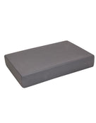 Fitness-Mad - Yoga Block - Grey - Front/Side