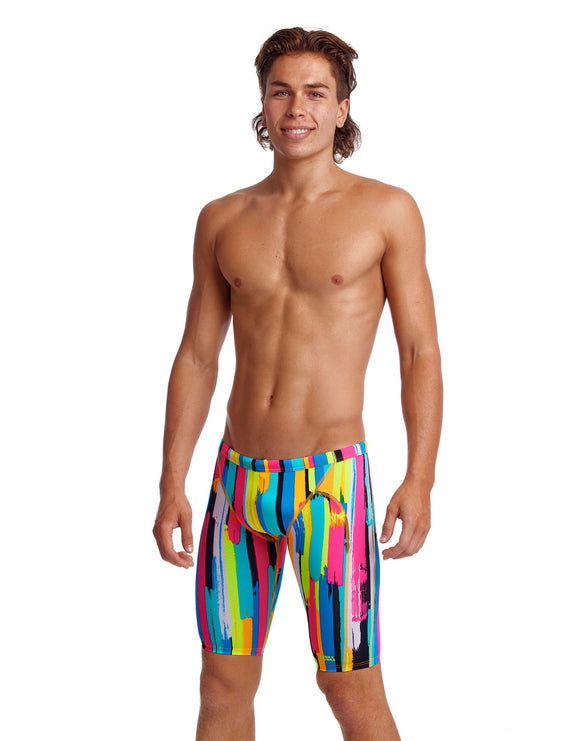 Funky Trunks - Winning Streak Swim Jammers - Model Front / Jammer Front Design