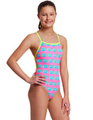 Funkita - Girls Kiss Kiss Strapped In Swimsuit - Model Side