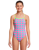 Funkita - Girls Kiss Kiss Strapped In Swimsuit - Front Model