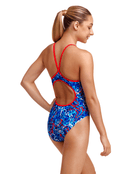 Girls Mr Squiggle Diamond Back Swimsuit - Back 2