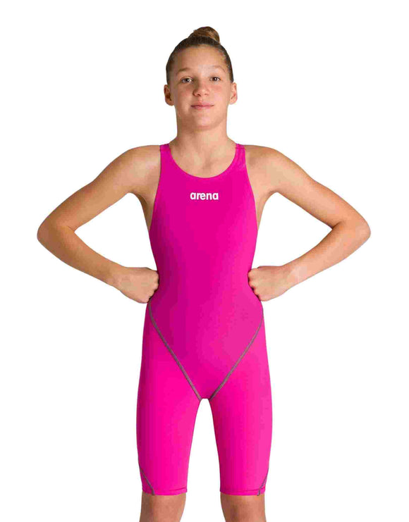 Arena Girls Powerskin ST 2.0 - Fuchsia - Front
