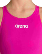 Arena Girls Powerskin ST 2.0 - Fuchsia - Front Close Up