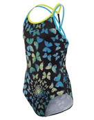 Nike - Girls T-Crossback Butterfly Swimsuit - Product Front/Design