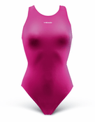 HEAD - Girls Splice Swimsuit - Magenta - Product Only Front