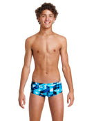 Funky Trunks Boys Hidden Depths Swimming Trunks - Front