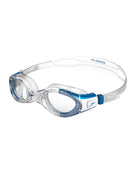 Speedo - Kids Futura Biofuse Flexiseal Swim Goggle - Clear/Clear - Front/Side