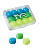 TYR - Childres Multi Coloured Ear Plugs - 6 Pairs