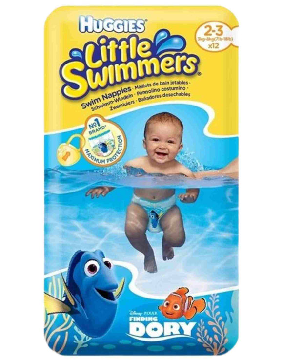 Simply Swim Huggies Little Swimmers Swimming Nappies - Age 2-3 - Packaging