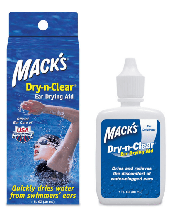 MACK'S - Dry-n-Clear Ear Drying Aid - Box & Product