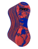 MARU - Swirl Swim Pull Buoy - Blue/Red - Logo