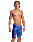Funky Trunks - Mr Squiggle Swim Jammers - Model Side Pose