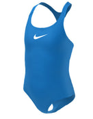 Nike - Girls Essential Solid Racerback Swimsuit - Photo Blue - Product Front/Side
