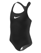 Nike - Girls Racerback Swimsuit - Black - Front/Side